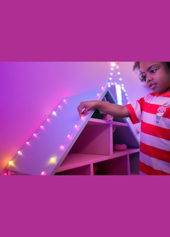 Гірлянда Smart LED Candies Heart RGB 100 IP20 6м USB-C кабель прозрачний Twinkly (315503999)