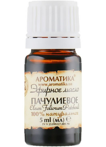 Эфирное масло "Пачулиево" - Ароматика 5ml (296331-34800) Aromatika (368645064)