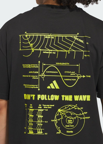 Чорна футболка anthony edwards adidas