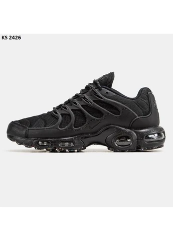 Черные демисезонные кроссовки мужские nike air max tn terrascape plus black найк аир макс тн плюс черные No Brand