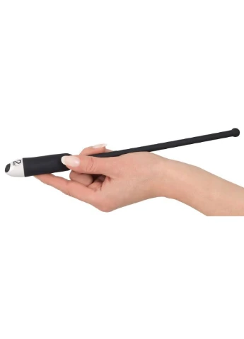 Уретральна вставка Silicone Dilator Urethral Vibrator, 27 см (чорний) You2Toys (374631011)