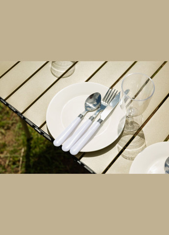 Набір посуду для пікніка з кошиком (на 4 особи), набір посуду для кемпінгу (для кемпінгу) LUGI (315637240)