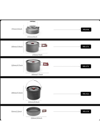 Набір посуду 212 Fire Maple (367095276)