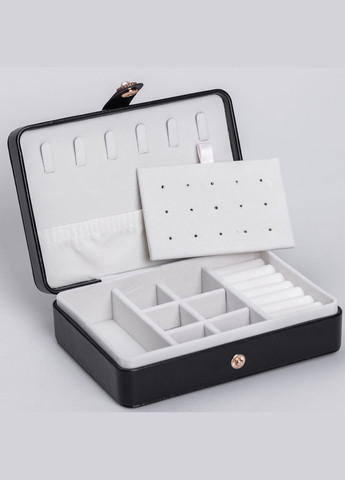 Ящик-органайзер для украшений на кнопке 16х11х4,7 см, Yiwu (328603956)