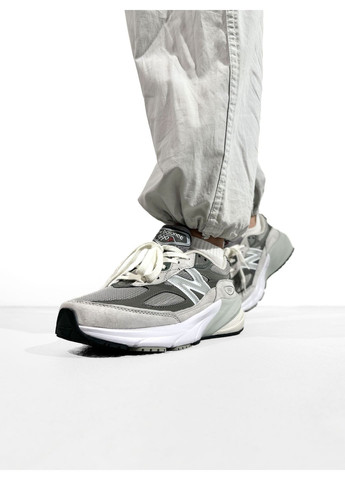 КРОСІВКИ ЖІНОЧІ NEW BALANCE 990 V6 GREY НЬЮ БЕЛАНС 990 V6 No Brand сірі демісезони (368870177)
