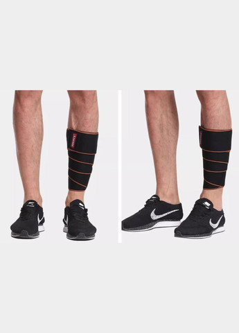 Бандаж для колена универсальный ленточный черно-красный AOLIKES (308845132)