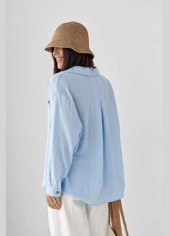Муслинова сорочка на гудзиках Lurex (330357671)