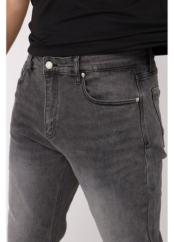 Джинси regular чоловічі колір сірий ЦБ-00277826 Yuki (358497348)