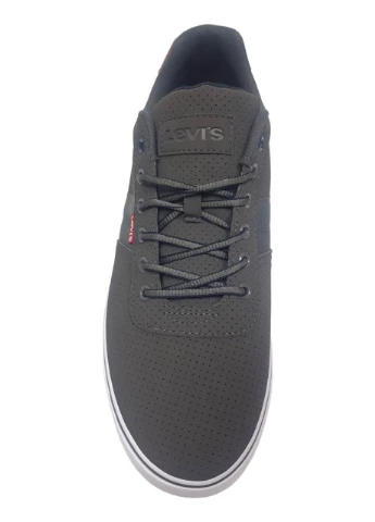 Серые летние мужские кроссовки сникерсы ® miles, размер 47 Levi's slim fit