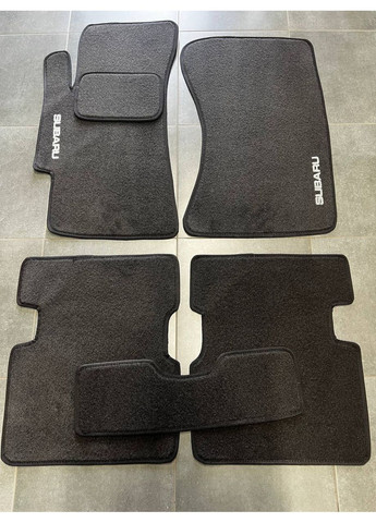 Ворсовые коврики в салон для Subaru (2008-2012) /Субару/Чёрные Beltex Forester (360617119)