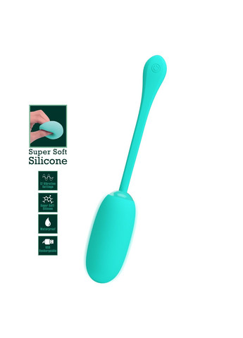 Виброяйте Julius Aqua бирюзовое Pretty Love (361670479)