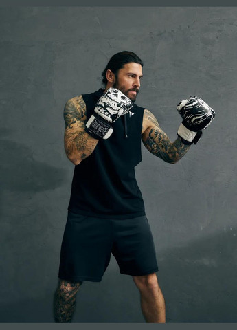 Боксерские перчатки для бокса боксерская перчатка 2 шт. рукавицы для единоборств кикбоксинга 10 унций Zelart (329195007)