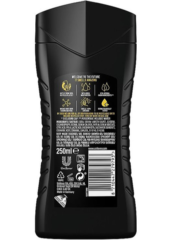 Гель для душа Refreshing Africa Shower Gel 250ml (521779-55788) Axe (368662407)