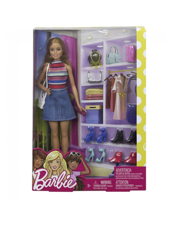 Лялька "Модна колекція взуття" колір різнокольоровий CB-00265094 Barbie (314891448)