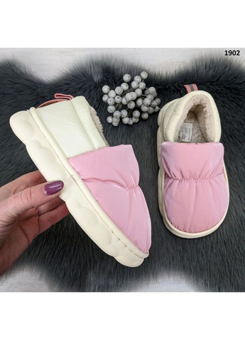 Розовые тапочки детские теплые Fashion