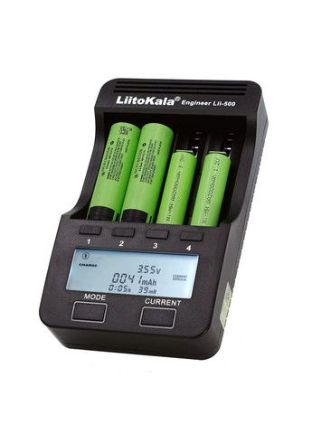 LII-500 Smart Universal LCD LI-ion Ni Mh AA AAA 10440 14500 16340 17335 17500 18490 17670 18650 Зарядное устройство LiitoKala (370456169)