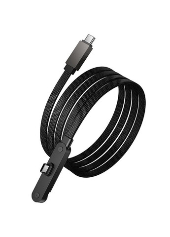 Дата кабель U150 Exquisite side plug and stand Type-C to Type-C 60W (1.2m) Hoco (389073453)