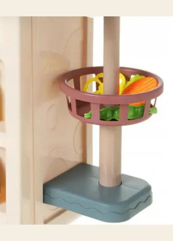 Кухня игровая с водой паром светом звуками 42 предмета Кремова (889222) Limo Toy (301422311)