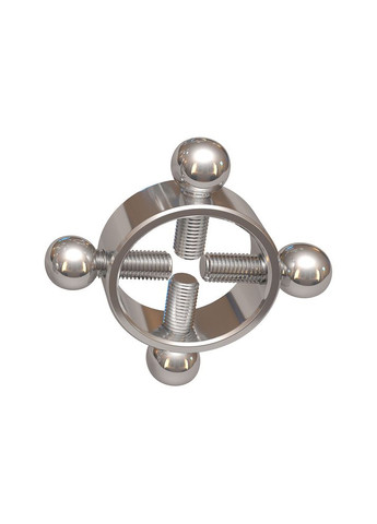 Затискачі на соски з чотирма болтами Sins Metal Chisa (303886615)