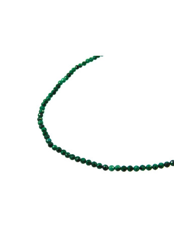 Эксклюзивные бусы Малахит, серебро Fursa fashion (322314900)