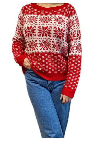 Красный демисезонный джемпер Fashion Club