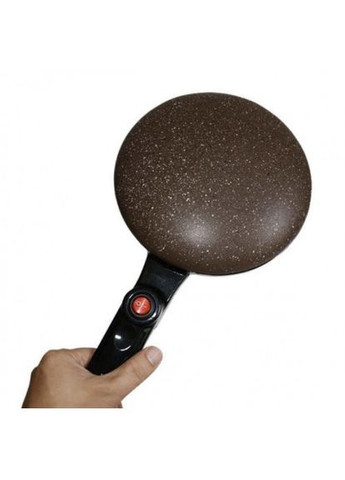 Блестящая сковорода для блинов 20 см антипригарное покрытие SP 5208 Brown Sinbo (306716641)