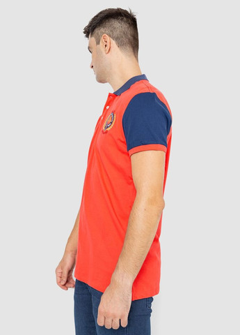 Поло чоловіче з принтом Ager 247R317 (302214584)