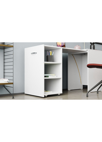 Стіл-тумба трансформер Смарт 1/1 750x1450x500 ДСП Біле 16 мм (FRD-105067) Ferrum-decor (360645503)