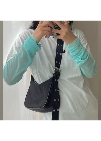 Жіноча нейлонова сумка через плече,сумка месенджер, body чорна Cross (365963640)