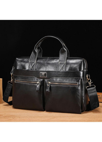 Чоловіча шкіряна сумка 40х29х8,5 см BULL (315873989)