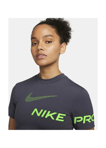 Женская футболка Pro Dri-Fit Grey Nike - (365962537)