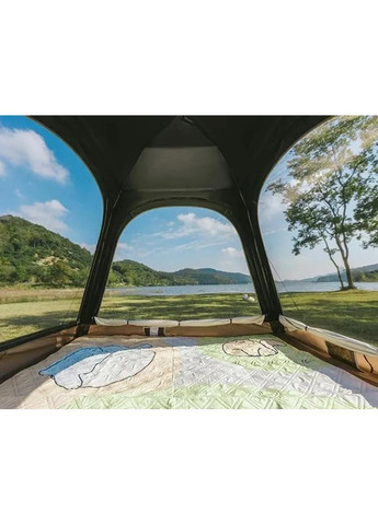 Намет Ango CNK2550WS010 4 автоматичний з тентом Brown Naturehike (366289104)