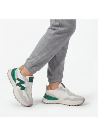 Жіночі молодіжні кросівки Swin 1852 SWIN SHOES білі демісезони (379451633)