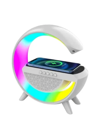 Портативная колонка с RGB-подсветкой Wireless Charger BT2301W Pulse (395000993)