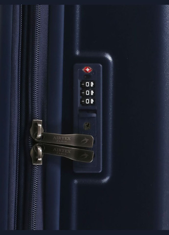 Валіза мала S полікарбонат синя 55x35x20(+5)см/48л/2.8кг/ 649 AIRTEX (324801862)