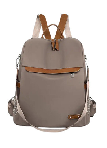 Стильний міський жіночий рюкзак-сумка Cappuccino Style No Brand (283608410)