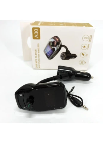 Фм модулятори в машину від прикурювача A30 Bluetooth, Блютуз-фм-модулятор для автомобіля EP-66 PRC (382392928)