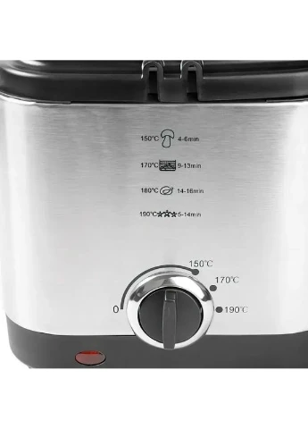Фритюрниця для дому на 1,5л Crownberg CB 5542, 1200 Вт для картоплі фрі Lemanso (391022956)