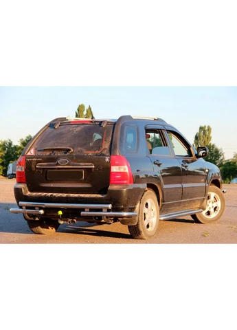 Задня дуга AK007 (нерж.) для Kia Sportage 2004-2010 рр CAN (389055398)