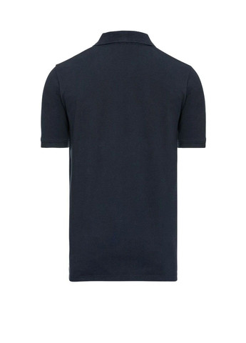 Темно-синяя футболка-футболка-поло для мужчин Livergy однотонная