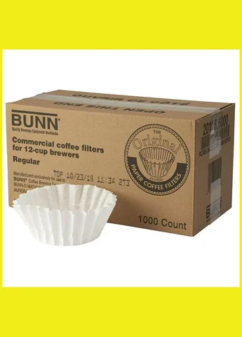 Фильтры бумажные BUNN Filters (USA) 500 шт. для приготовления кофе (R-14093-VS) Marco (314905773)