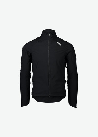 Черная демисезонная велокуртка pro thermal jacket POC