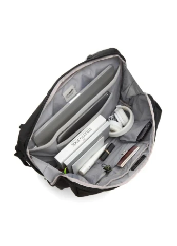 Рюкзак туристичний Metrosafe X Anti-Theft 16" commuter чорний (30635100) Pacsafe (391734932)