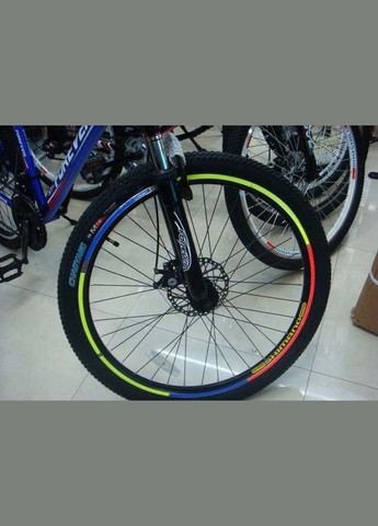 Велосипедные светоотражающие наклейки на обода колес, красные No Brand (316473018)