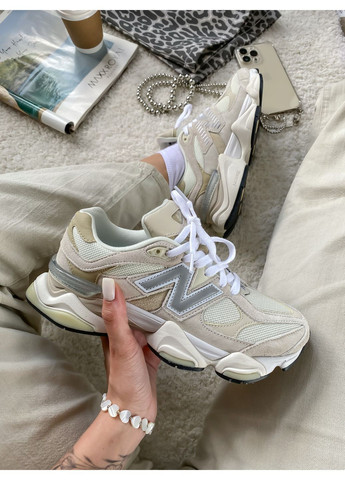 Кросівки жіночі New Balance 9060 Damen | Нью Беланс 9060 бежеві No Brand бежеві демісезони (348419313)