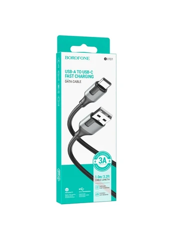 Дата кабель BX101 Creator USB to Type-C 3A (1m) Borofone (400158962)