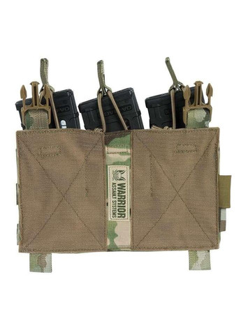 Знімний потрійний підсумок під АК multicam (панель) Warrior Assault Systems (350668256)