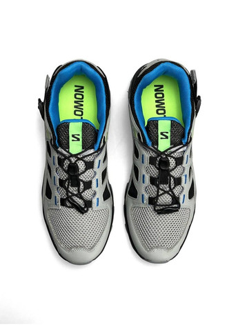 Світло-сірі Осінні кросівки чоловічі salomon light grey black No Brand Tech Amphib 5