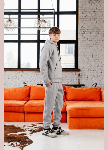 Теплый костюм мужской (худы и брюки) однотонный HC (h001-8361-025) Носи своє (368474789)