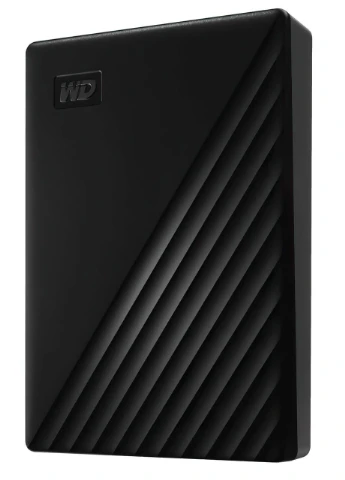 Зовнішній жорсткий диск 2.5" USB 4.0TB My Passport Black (WDBPKJ0040BBK-WESN), чорний, 120 г WD (371633980)